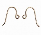 5-P017ピアス真鍮U字小 ゴールド　3セット|アクセサリー金具|本物花ジェリーパーツ