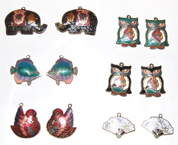 5-P32d メタルチャーム 12個