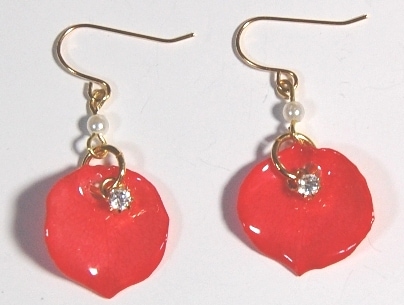 ER05-BR 花びらのピアス