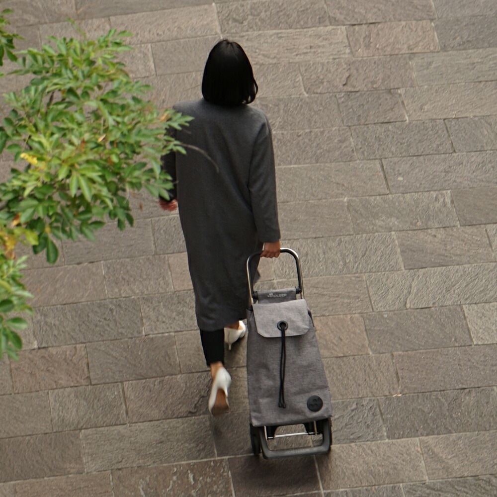 ROLSERロルサーショッピングカート買い物カートJOYモノトーンカラー折りたたみ大容量軽量キャリーバッグ静音防水エコバックコンパクトおしゃれ