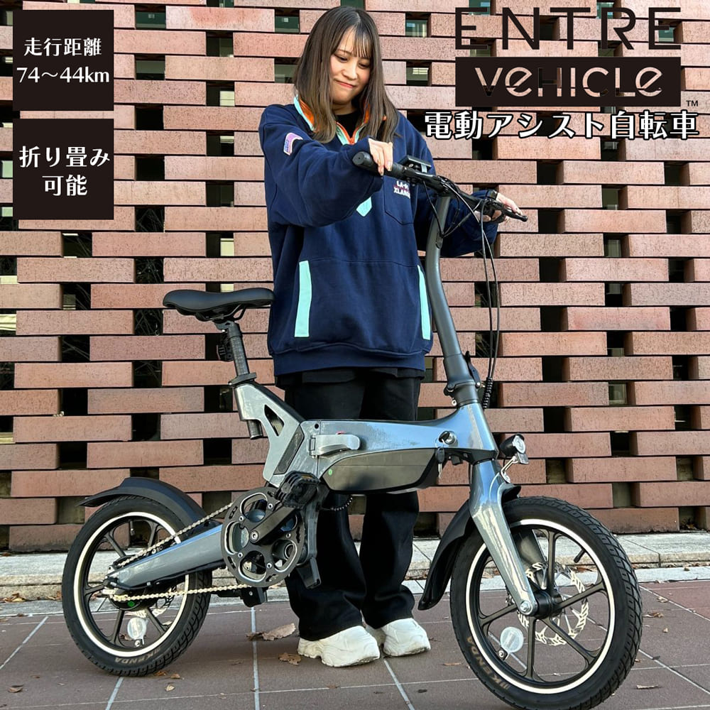 ENTRE VEHICLE ȥӡ E-Bike PXID-2 ưȼž 16 ޤꤿ 3ʳ ᥿å졼 eХ ž ư   쥸㡼 ̶ ̳  ġ ѥ ȥɥ ƻԲǽ ե ץ쥼 ̵