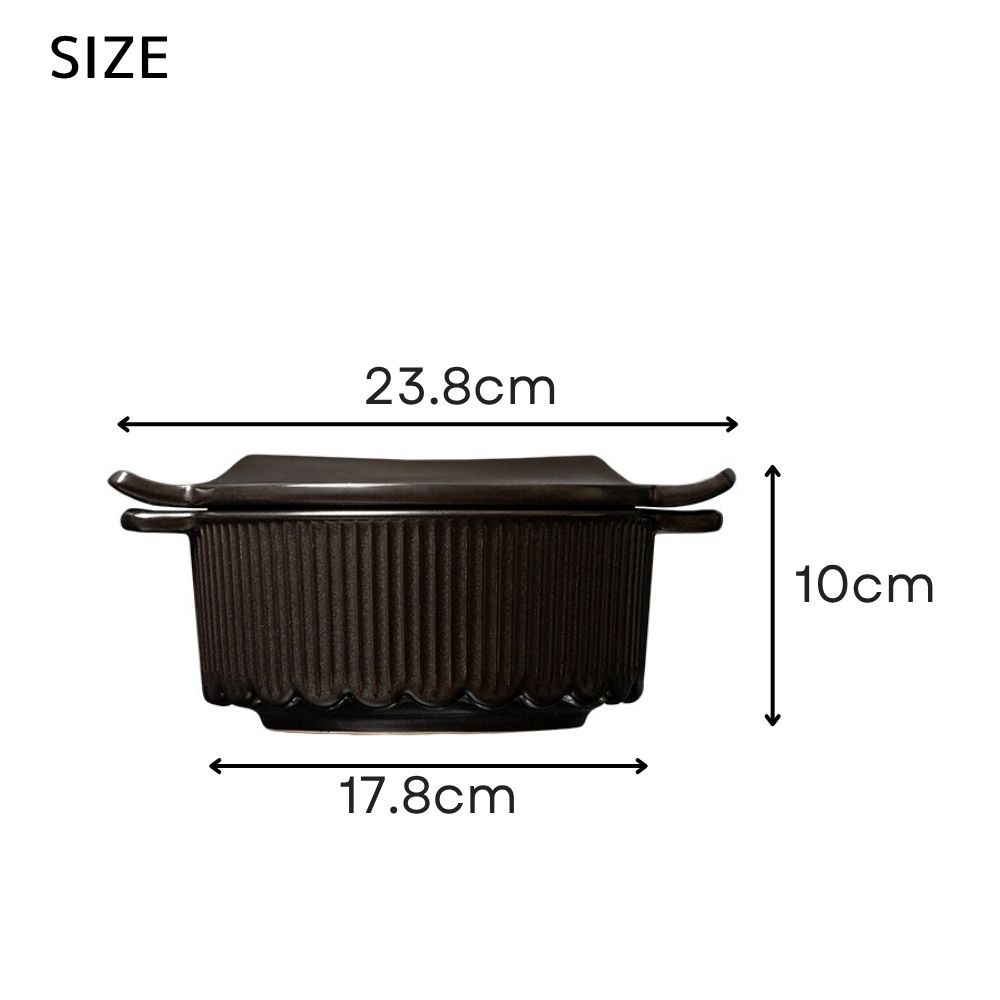 Dr.HOWS 韓国風土鍋 16cm ガス火専用 OREUM 電子レンジ対応 オーブン対応 食洗機対応 オルム 土鍋 直火対応 高密度ペタライト IH土鍋 両手鍋 ミニ 卓上鍋 一人用 二人用 土鍋ご飯 鍋 1人鍋 韓国 お手入れ簡単 料理 おしゃれ ギフト プレゼント
