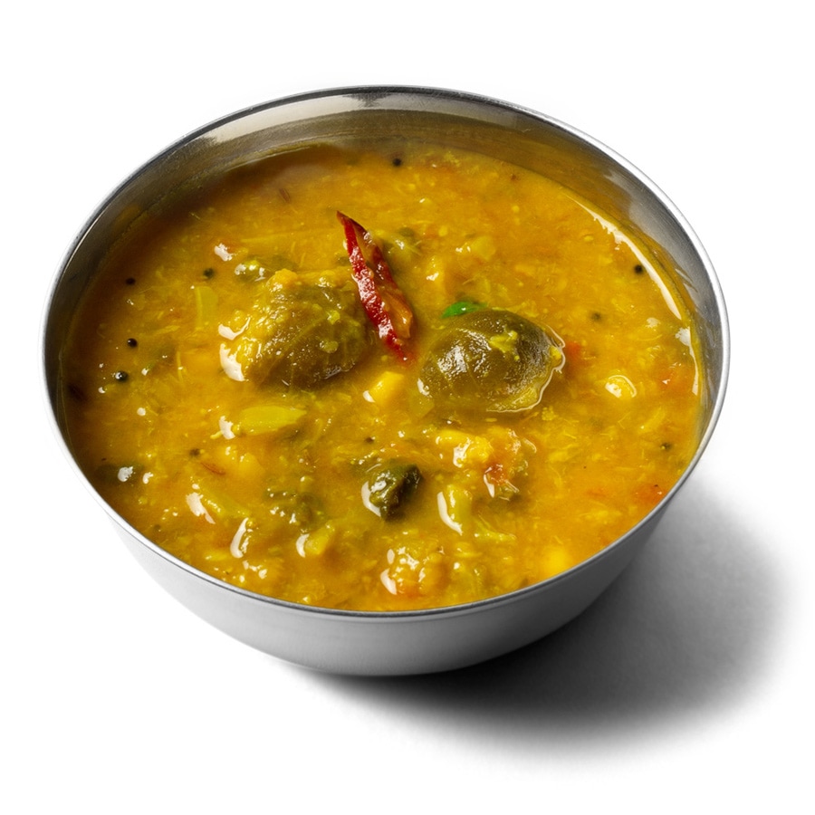 季節限定 芽キャベツと菜花のダール Brussels sprout and Saag Dal