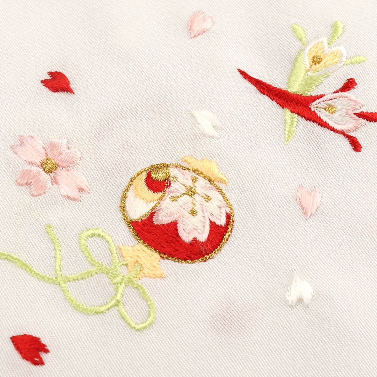 衿秀 公式 七五三 七歳 半衿 宝尽くし はんえり 刺繍 子供 子ども