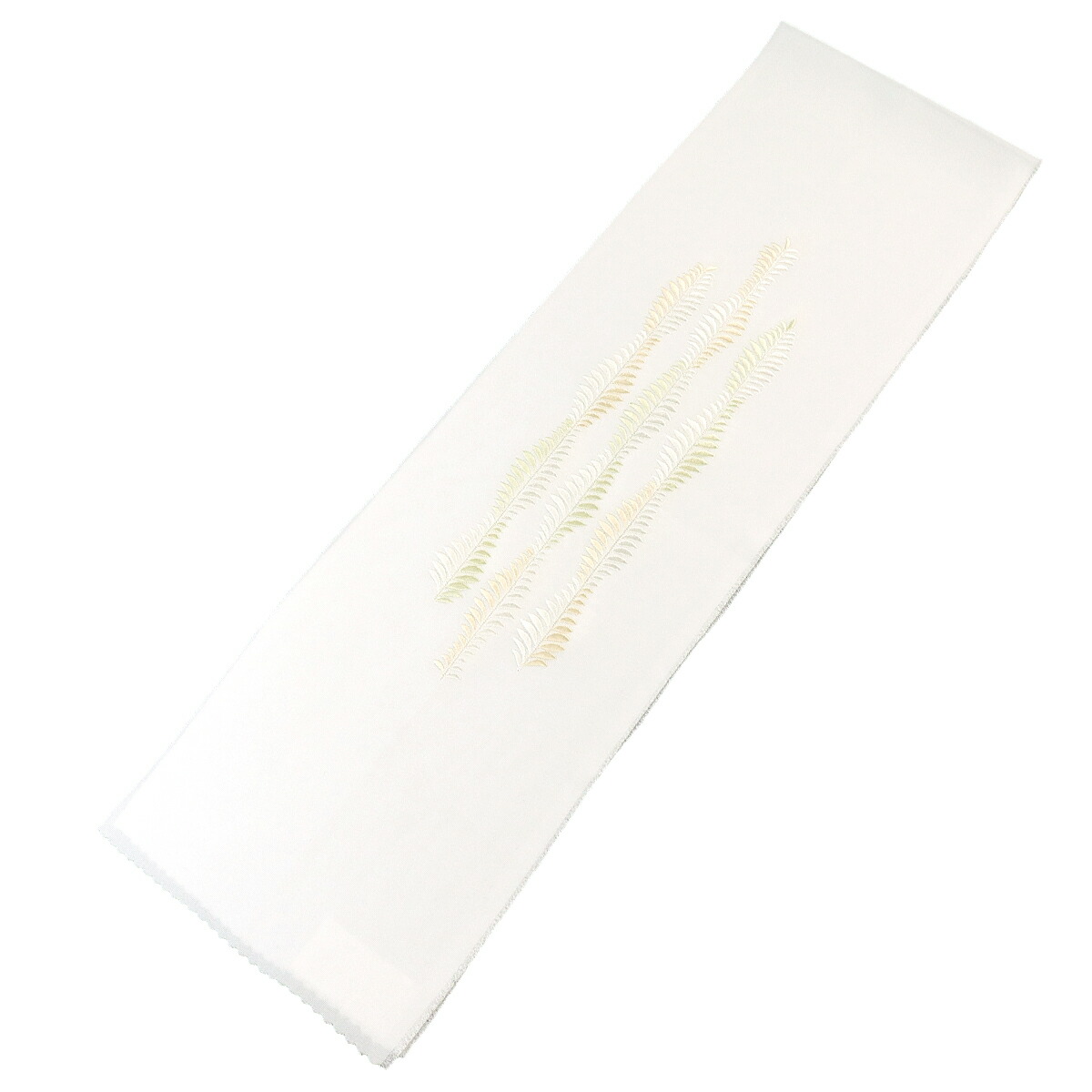 衿秀 公式 半衿 はんえり しだれ柳 グリーン ピンク 正絹 日本製