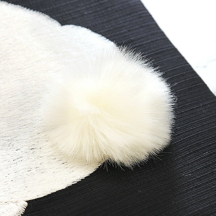衿秀 公式 帯 うさぎ ウサギ 兎 しっぽ 黒色 名古屋帯 おび 九寸