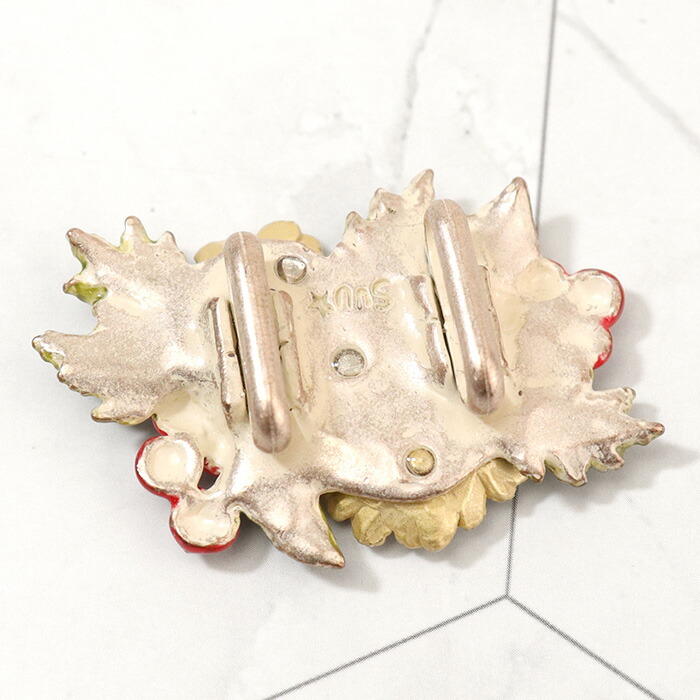 衿秀 公式 帯留め 帯留 おびどめ 南天 福寿草 綺麗 suu ブラフシュー