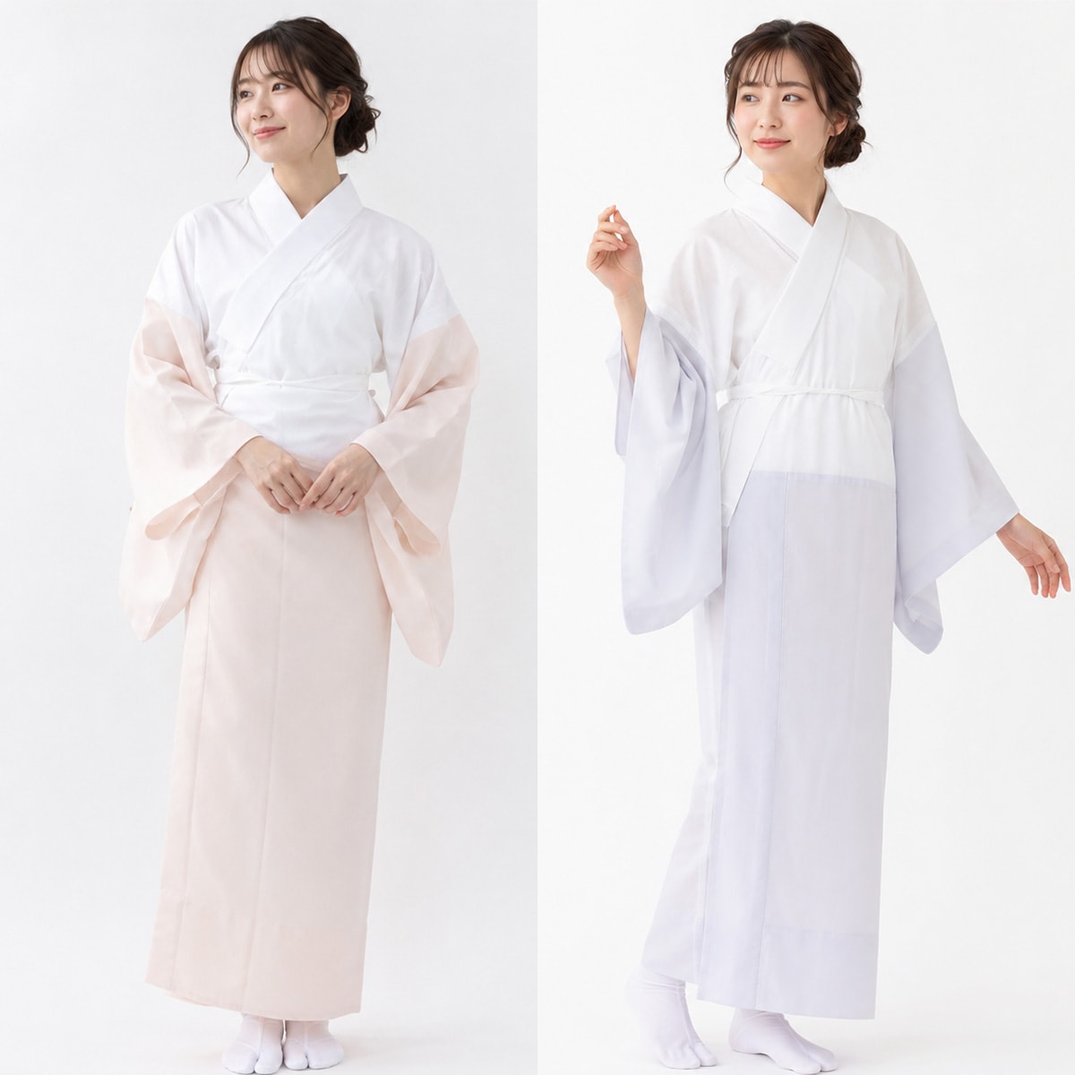 衿秀 公式 き楽っく 長襦袢 一花 冬 袷用 カラー きらっく 襦袢