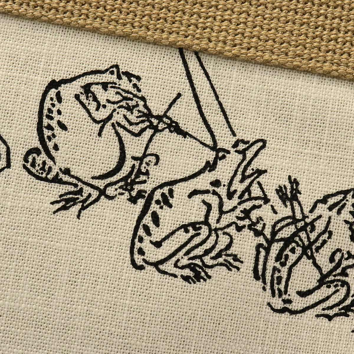 和装バック　着物バック　金蘭生地・鳥獣戯画（ゴールド）卒業入学結婚七五三お宮参り 衿秀 公式 バッグ 和装 着物 ばっぐ bag 鳥獣戯画 ミニトート ランチ