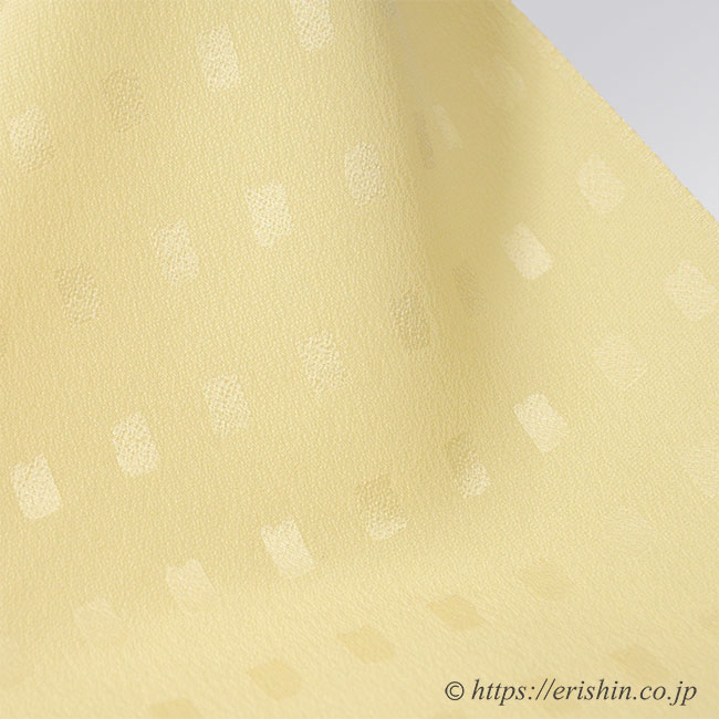 洒落無地(ドット市松/浅黄色)