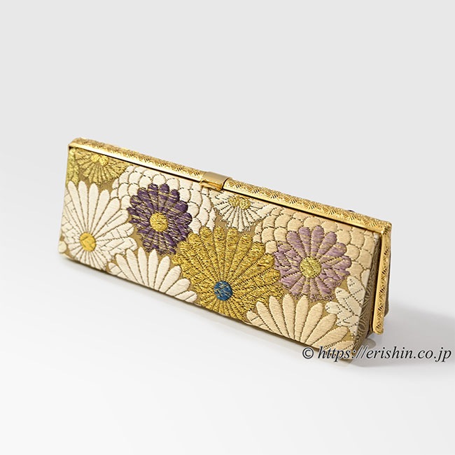 和小物さくら 国産天然木(栗) クラッチバッグ タグ付き未使用 美品