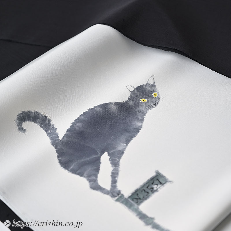 【お誂え】森健持 染名古屋帯(ウェザーキャット・辻ケ花/塩瀬)