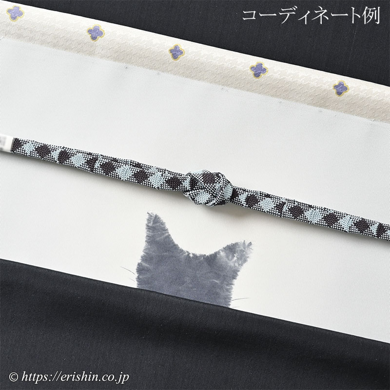 【お誂え】森健持 染名古屋帯(ウェザーキャット・辻ケ花/塩瀬)