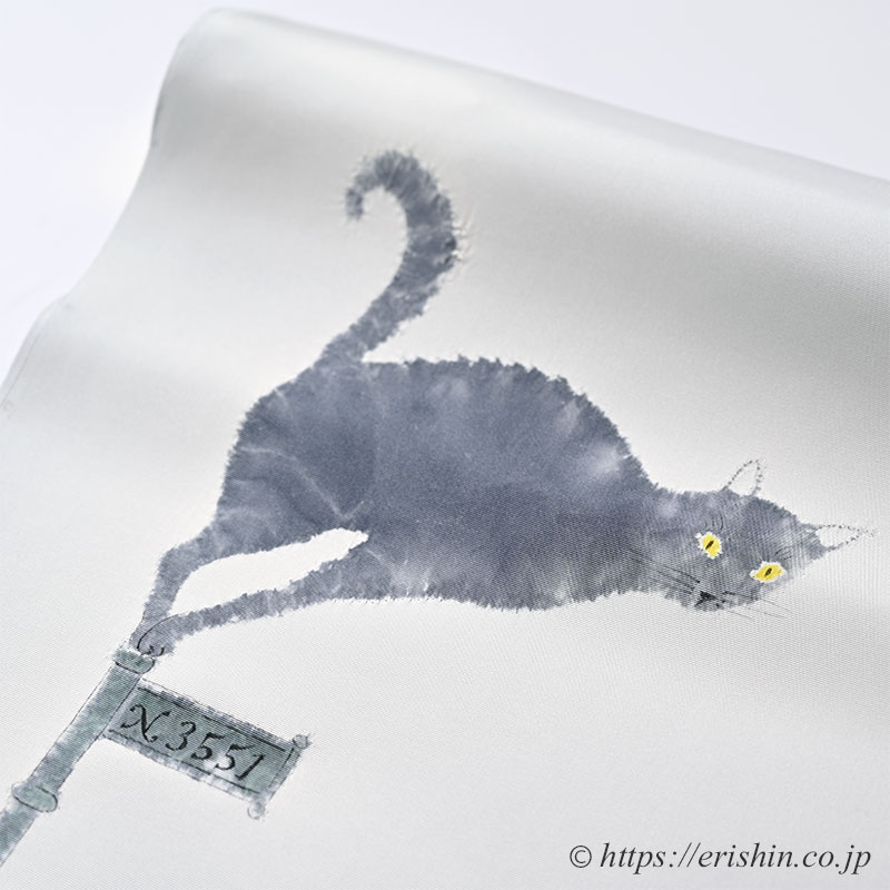 【お誂え】森健持 染名古屋帯(ウェザーキャット・辻ケ花/塩瀬)