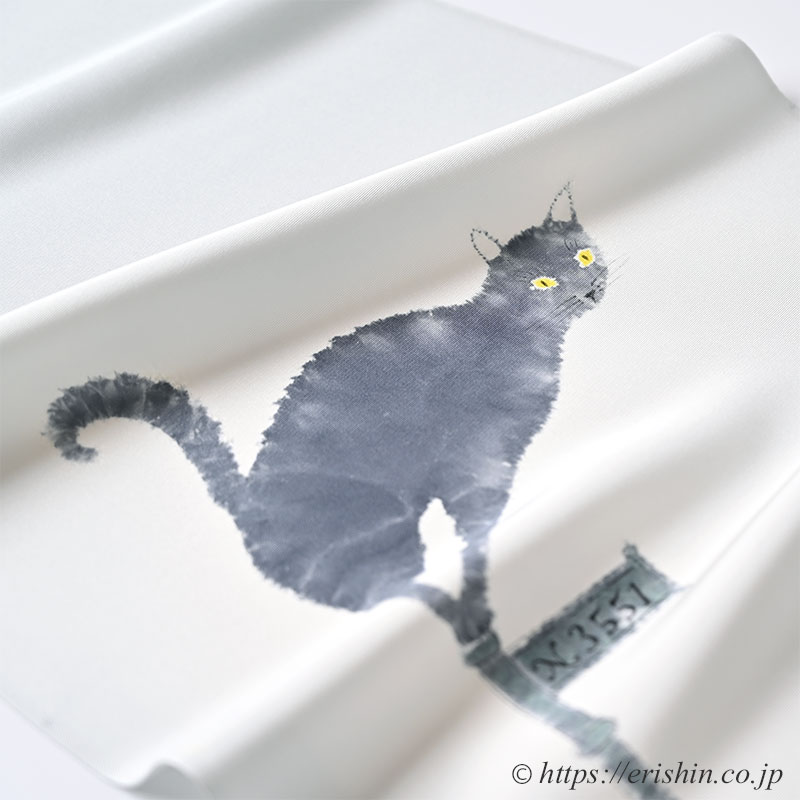 【お誂え】森健持 染名古屋帯(ウェザーキャット・辻ケ花/塩瀬)