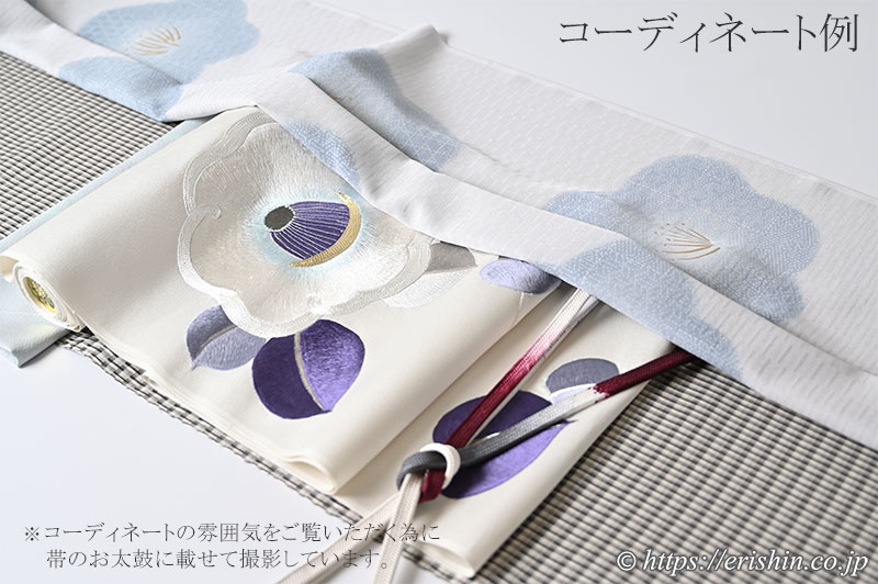 ★本麻　古布　リメイク 創作　腹合わせ帯　昼夜帯　暈し染め ☆本麻 古布 リメイク 創作 腹合わせ帯 昼夜帯 暈し染め