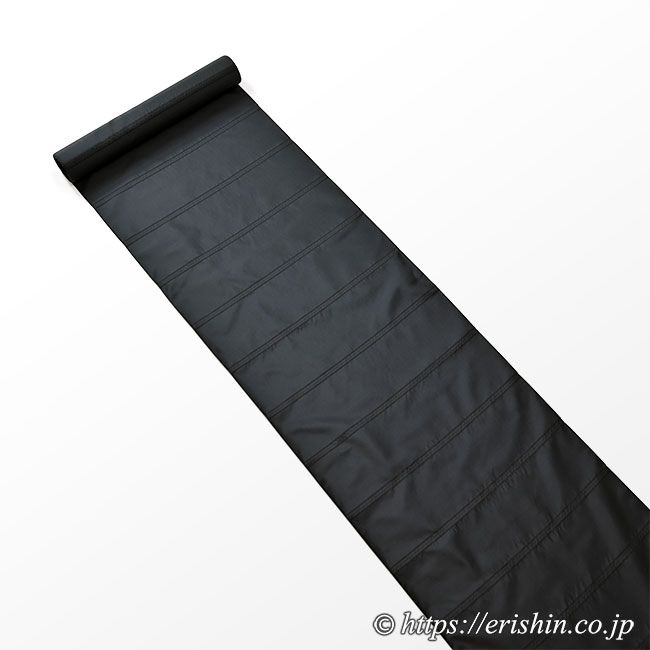 洛風林 しじら織コート(雨コート兼用/墨色)