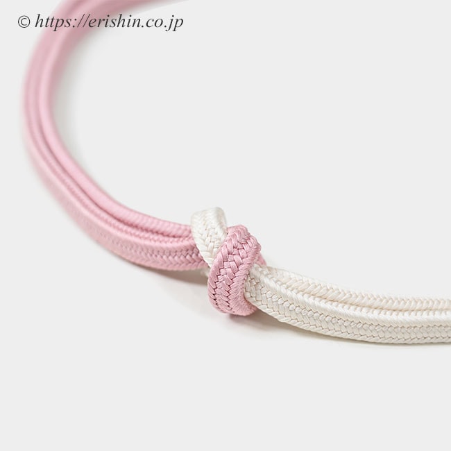 帯締め 御嶽組(二色暈かし/石竹色)