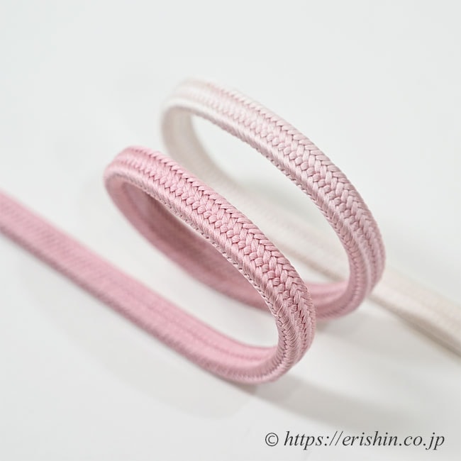 帯締め 御嶽組(二色暈かし/石竹色)