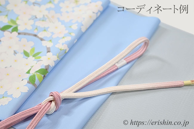 帯締め 御嶽組(二色暈かし/石竹色)