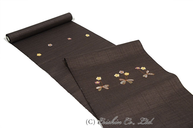 【お誂え】手刺繍名古屋帯(更紗小花)