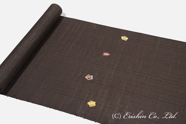 【お誂え】手刺繍名古屋帯(更紗小花)