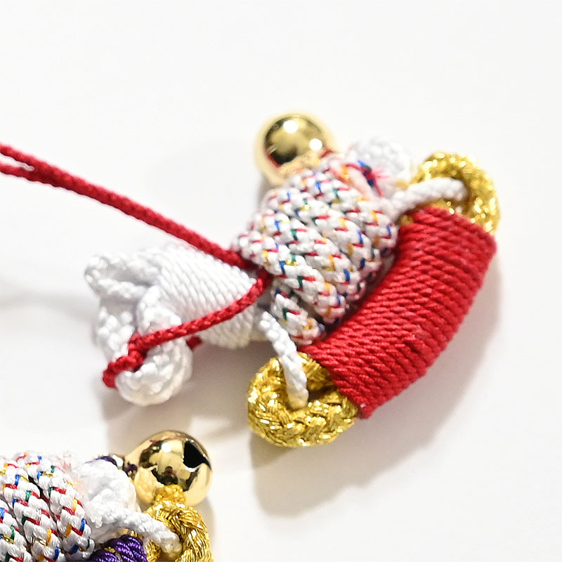 根付け（組紐/厄除け・午）7種渡敬『着物・呉服えり新』