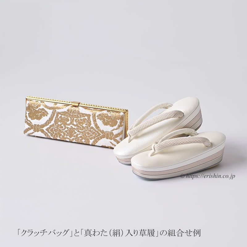 フォーマルバッグ（西陣織華紋/クラッチ）和小物さくら『着物