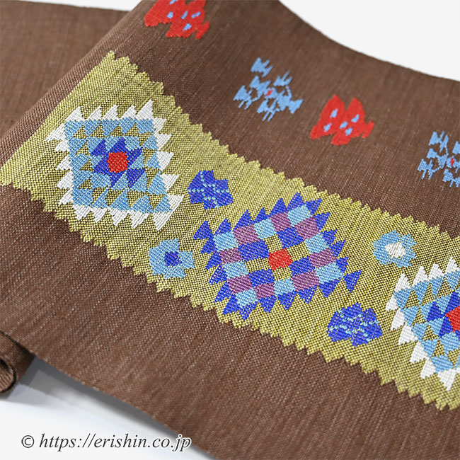 洛風林 八寸織名古屋帯（ルーマニアタペストリー）洛風林『着物・呉服