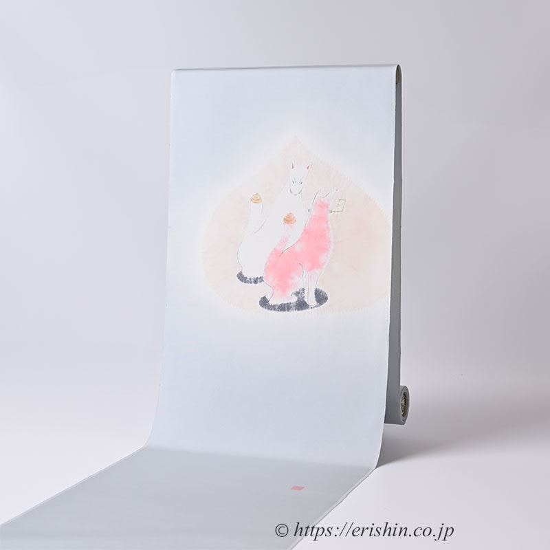 【お誂え】森健持 染名古屋帯(ばでぃ・辻ケ花/塩瀬)