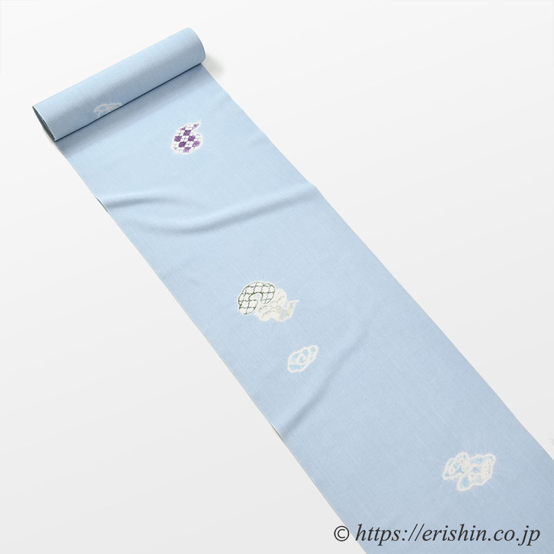 森健持 小紋(霊芝雲・辻ヶ花/紬ちりめん)