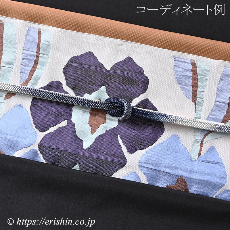 ★ 象のオリジナル名古屋帯 象と鳥・名古屋帯 | MONO by TOMONOSUKE