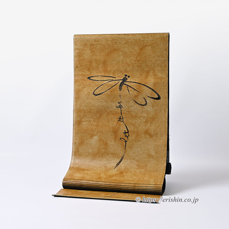 誉田屋源兵衛 九寸織名古屋帯(Let it be 蜻蛉) ※お値段は、お問い合わせ下さい。