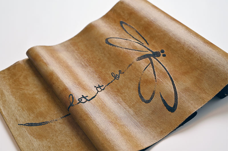 誉田屋源兵衛 九寸織名古屋帯(Let it be 蜻蛉) ※お値段は、お問い合わせ下さい。