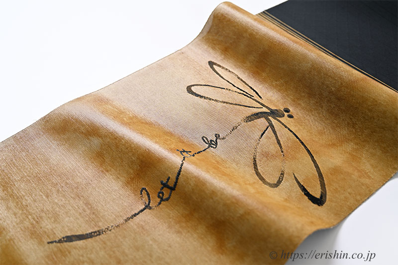 誉田屋源兵衛 九寸織名古屋帯(Let it be 蜻蛉) ※お値段は、お問い合わせ下さい。