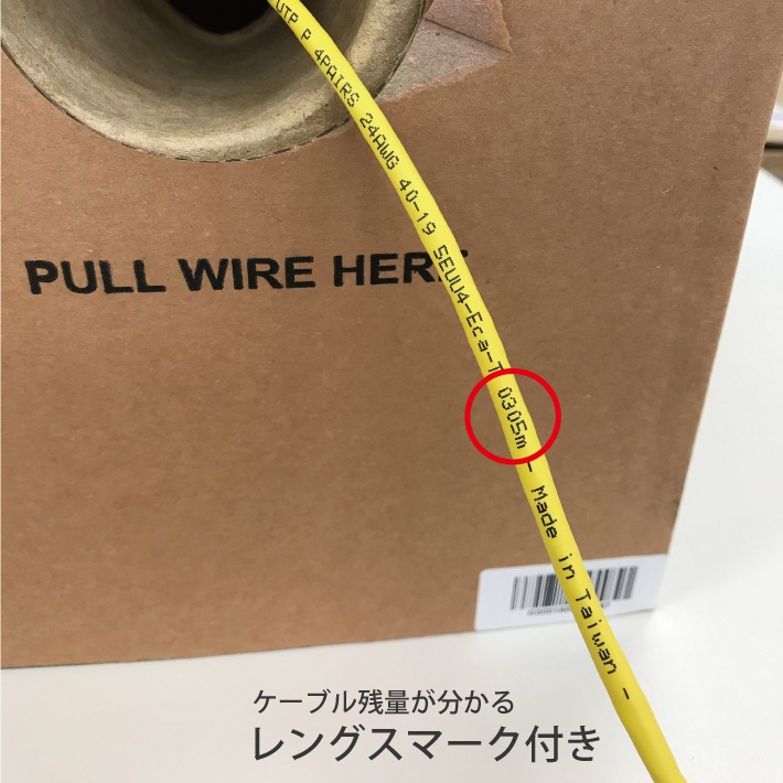 (����̵��)(Ʊ��3�ĥ��å�)LAN�����֥� CAT5e 305m�� ��������6�� 300m�������� �����˥� CORNING UTP4P VOL-5C4V-U �᡼����ľ�� ����Բ� Ʊ���Բ�