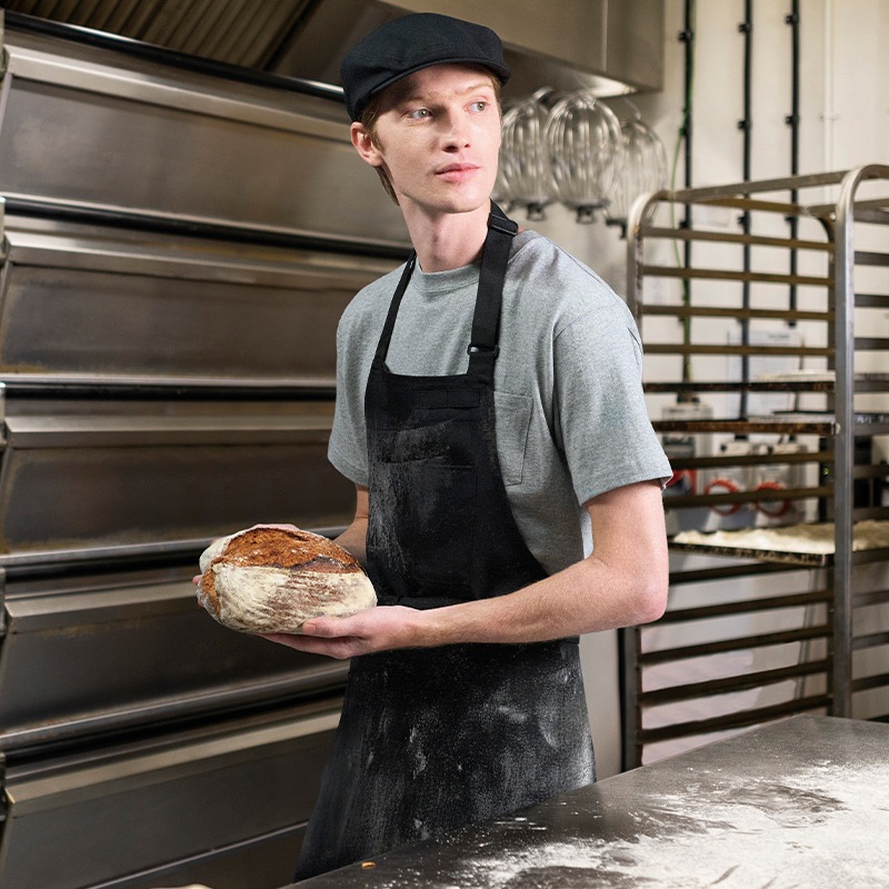 公式] アルべ 首掛け 胸当てエプロン T9104