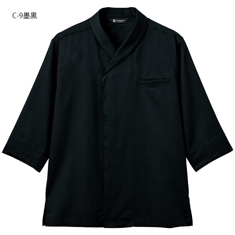 着物衿風和風シャツ。 DN8909