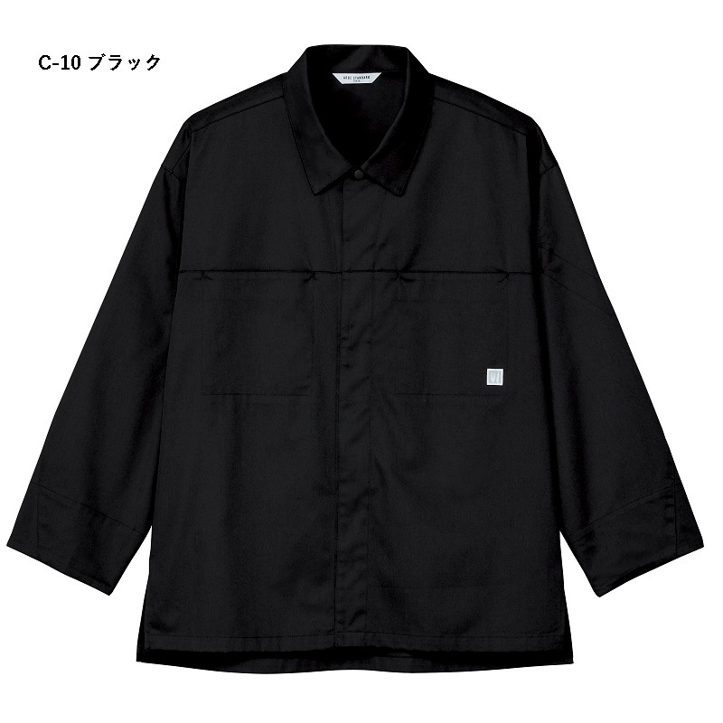WAX トール ポケット シャツ　コート　カバーオールシャツ　ビッグシルエット POWER TO THE PEOPLE（パワートゥーザピープル）の