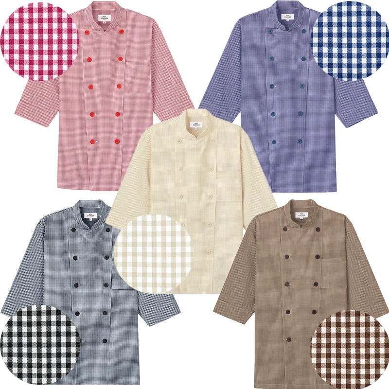 公式] アルべ ギンガムチェックコックシャツ AS8523