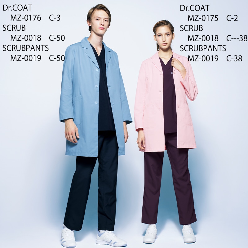 公式] ミズノ シンプル高機能ドクターコート MZ0176