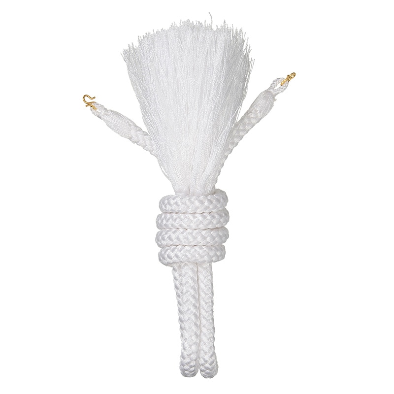 男の子 羽織紐 白 中国製