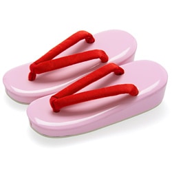 女の子草履 ピンク 中国製