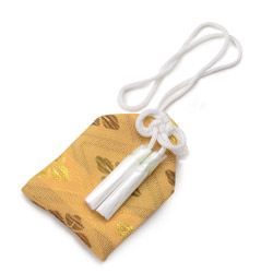 男の子お守り クリーム 花菱 中国製