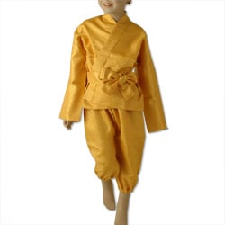 男の子 鎧用下着 金茶 中国製