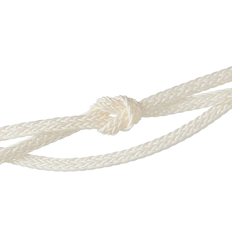 【販売終了】帯〆 夏物 レース レーヨン 白 並尺