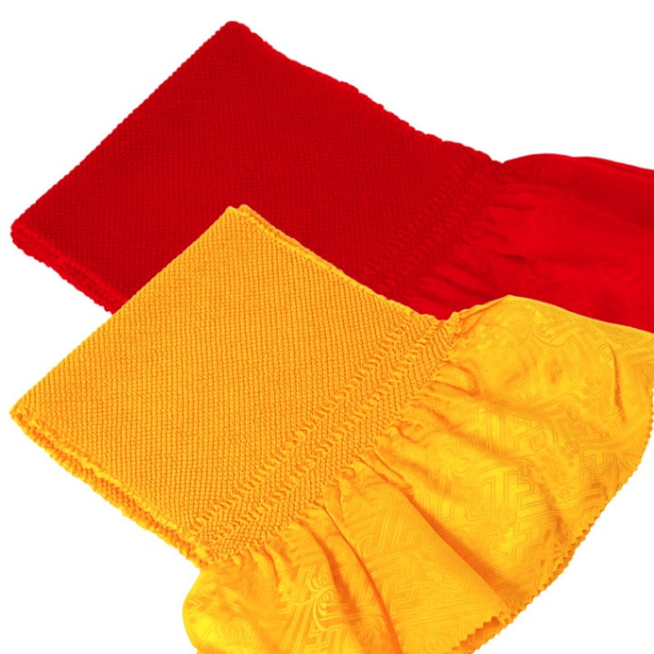 帯揚 正絹 総絞り 尺幅 上