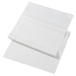 帯揚 ポリ 白 リンズ 長尺