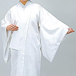 長襦袢 1尺3寸 留袖用 礼装用 白 リンズ 広衿 背縫いなし サ印