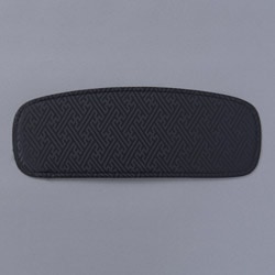 帯板 リンズ 喪服用 黒 中 13×36cm